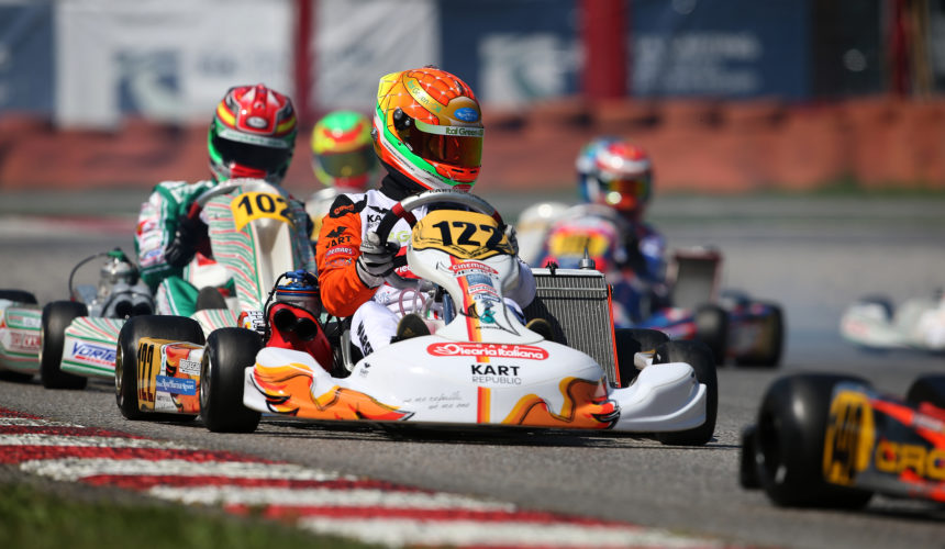 Leonardo Marseglia sets for the last CIK-FIA European Championship round in Essay