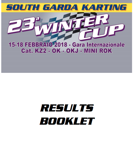 23rd Winter Cup – Lonato (I), 18/02/2018