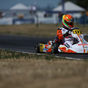 Leonardo Marseglia in Kristianstad for the CIK-FIA World Championship