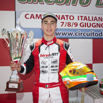 Leonardo Marseglia è 2° nel Campionato Italiano ACI Karting