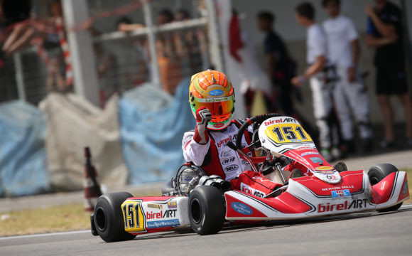 Leonardo Marseglia triumphs in the ACI Karting