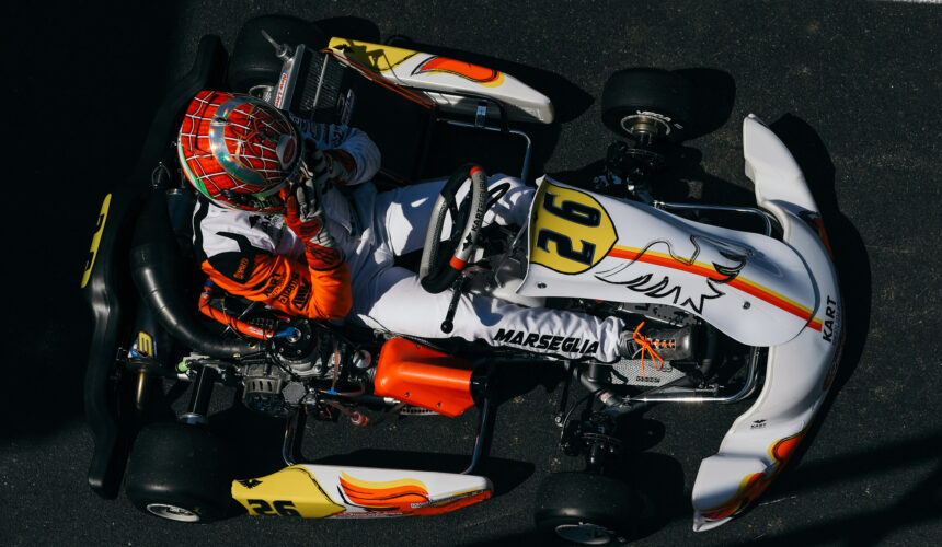 Another top ten for Marseglia in the second round of WSK Super Master Series