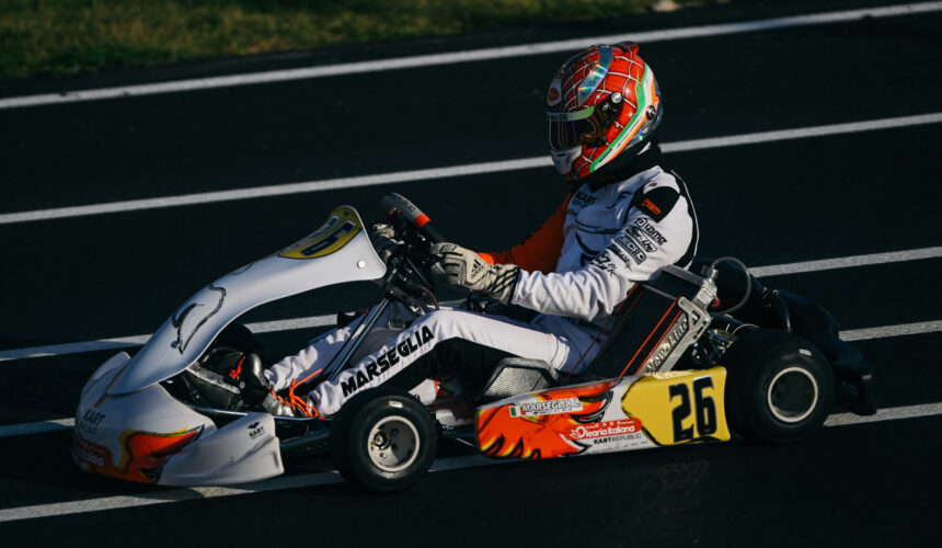 Leonardo Marseglia returns to Lonato for the start of the WSK Euro Series