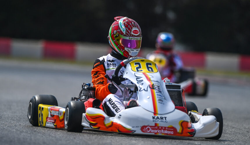 Ultimo round WSK Super Master Series difficile per Marseglia