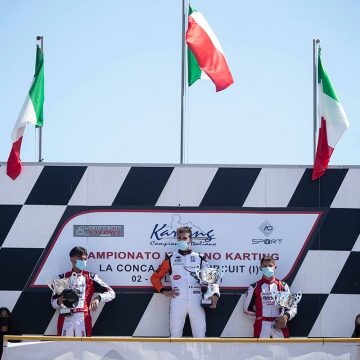 Leonardo Marseglia back on the podium in his home weekend at Muro Leccese