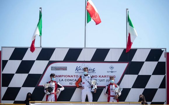 Leonardo Marseglia back on the podium in his home weekend at Muro Leccese