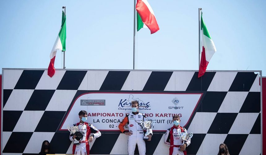 Leonardo Marseglia back on the podium in his home weekend at Muro Leccese