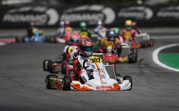 Leonardo Marseglia in the top ten of the FIA Karting European Championship 2021