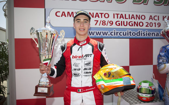 Leonardo Marseglia è 2° nel Campionato Italiano ACI Karting