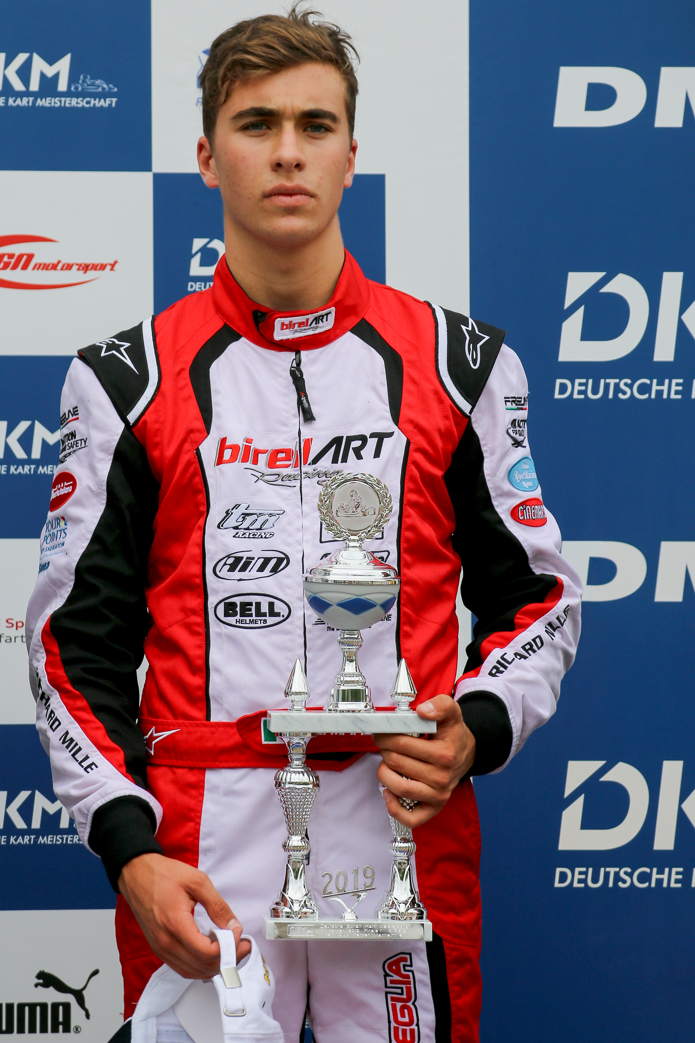  Leonardo Marseglia vince il 4° Trofeo South Garda Karting. (photo: FM Press) 